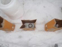 行灯の内側の様子