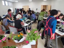 花の苗づくり講習会の様子