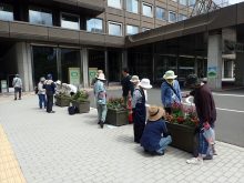 メンテナンスを行っているところ