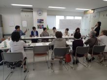 話し合いの様子