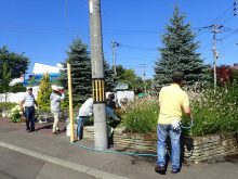 全体のメンテナンスの様子