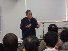 講義中の工藤先生