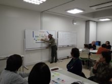 ワークショップでの発表の様子