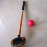 パークゴルフクラブとボール