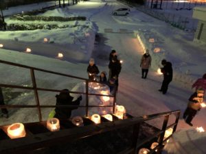 スノーキャンドル