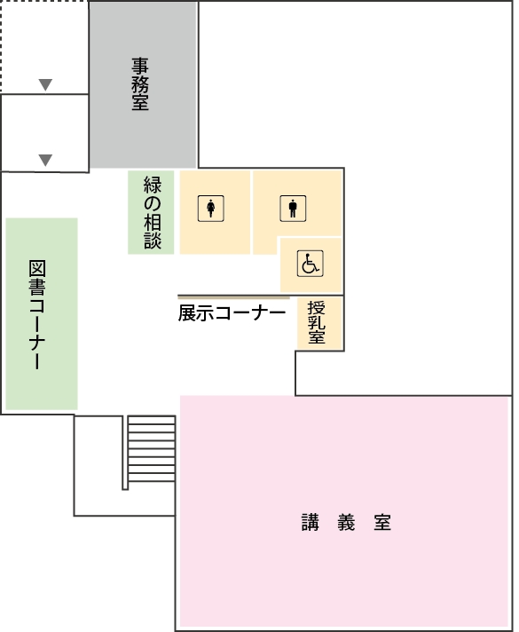 庭木相談所内マップ