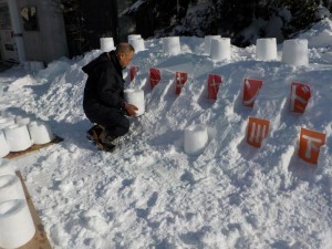 「冬のまちにスノーキャンドルの灯りをともそう！2016in川下公園」の画像