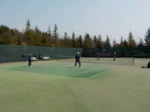「いよいよ本日テニスコート＆パークゴルフがオープン！！！」の画像