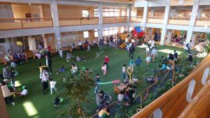 「リラックスプラザが大変混雑しております。」の画像