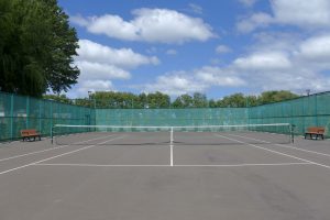 テニスコートの写真