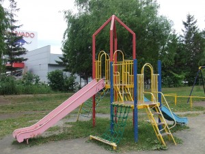 コンビネーション遊具の写真