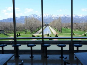 展望ラウンジ２階軽食処内観