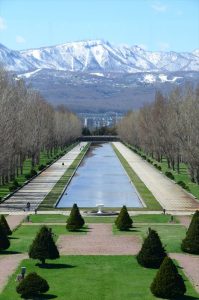 サンクガーデン(沈床花壇)・水盤の写真2