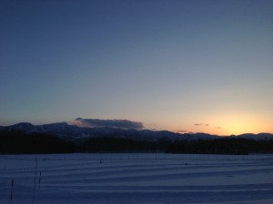 「雪上パークゴルフ終了いたしました」の画像