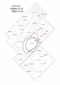 「1000mコース」の画像