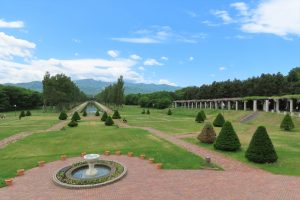 海側の大パーゴラの写真