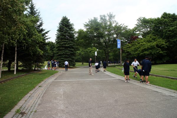 中島中学校清掃活動