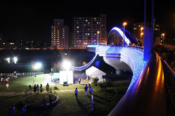 幌平橋サマーイルミネーション