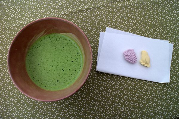 抹茶と干菓子