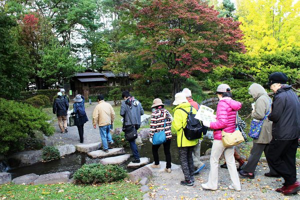 探訪ツアーの様子