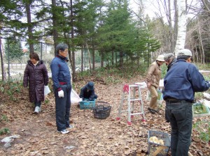 森の工作の皆さん