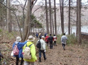 ガイドウォーク開始