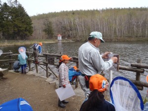 看板の取り付け