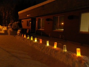 お絵かきキャンドル