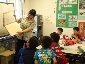 スケッチ講座の様子