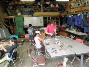 子りす工房の様子