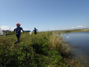 駆け出す団員！