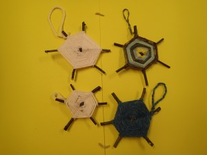 雪の結晶オーナメント