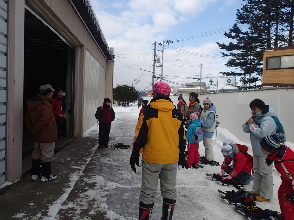晴天の中スタート!!
