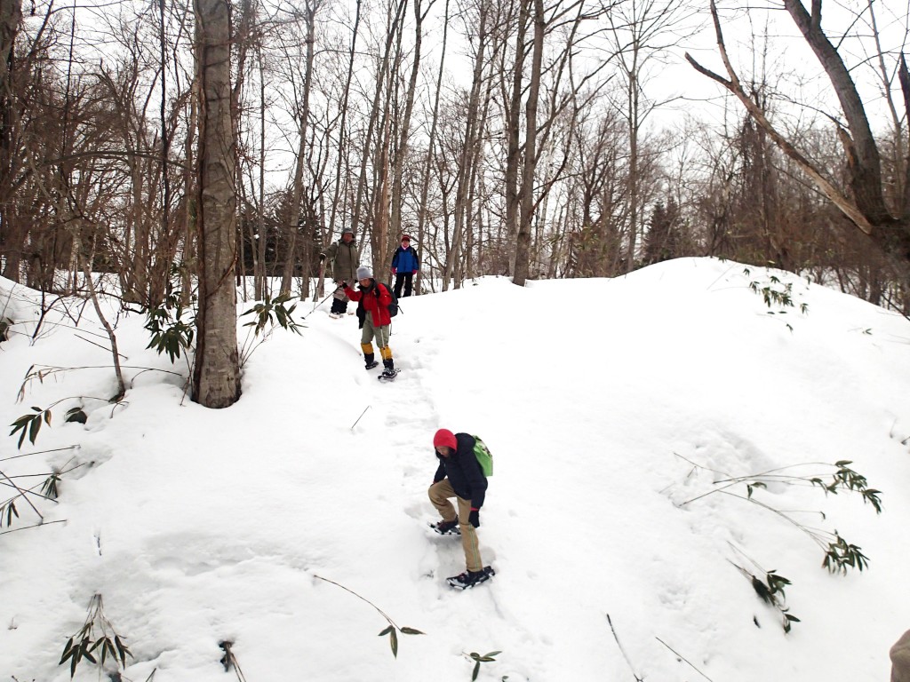 急こう配を攻める!!