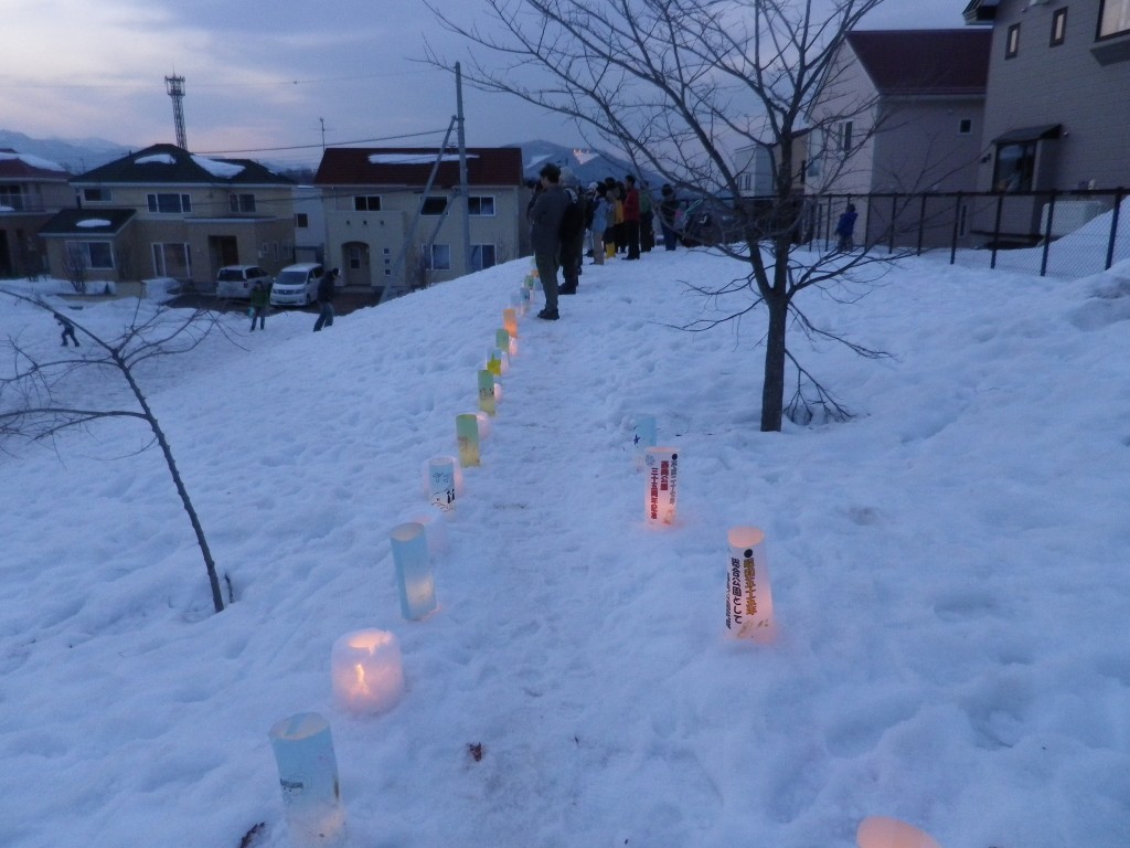 お絵かきキャンドル