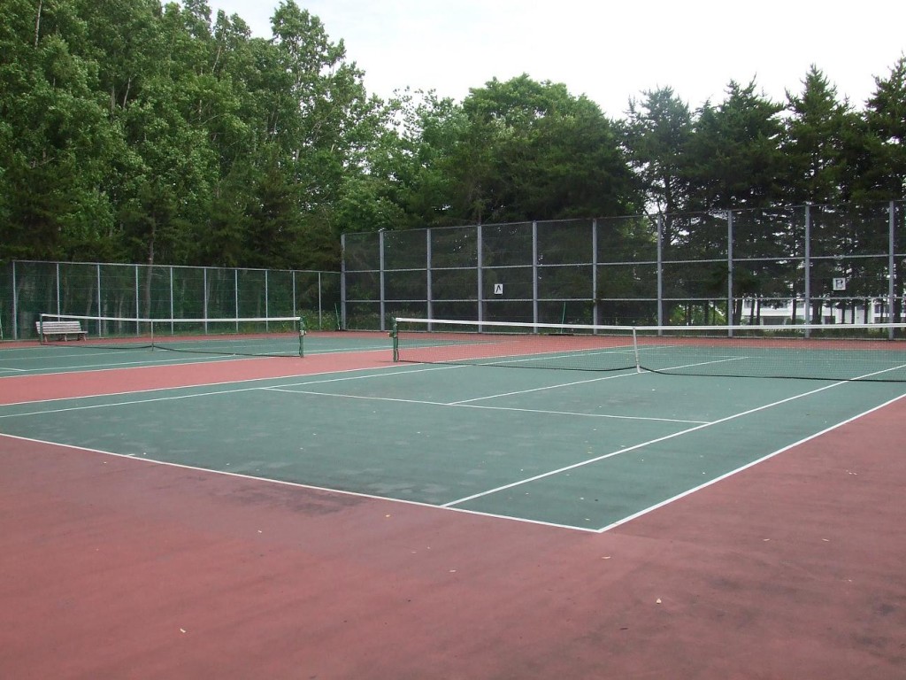テニスコートの写真