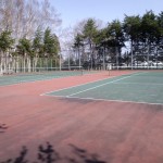 「明日からテニスコートオープンです！」の画像