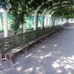 「ベンチ一部撤去のお知らせ」の画像