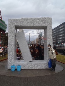 「今年最後の彫刻清掃～創成川popolo」の画像