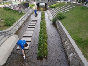 「イベント前の清掃ボランティア活動」の画像