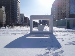 「公園もすっかり冬になりました」の画像