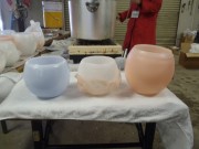 「スノーキャンドルに向けてワックスボール・キャンドルづくり」の画像