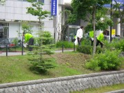 「企業さんの清掃ボランティア活動」の画像