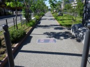 「自転車は降りてご通行下さい」の画像