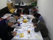 「植物ボランティアの樹名札作り」の画像