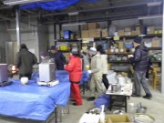 「スノーキャンドル準備　お助け隊のロウソクづくり」の画像