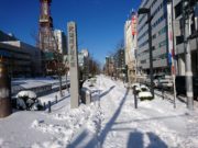 南1条を南側から見た様子