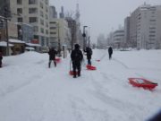 まちの灯り前日準備の様子1