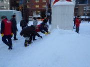 スノーキャンドルづくりの様子3