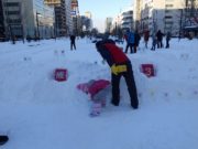 スノーキャンドルづくりの様子5